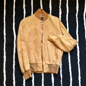 Eddie Bauer Suede Flight Jacket